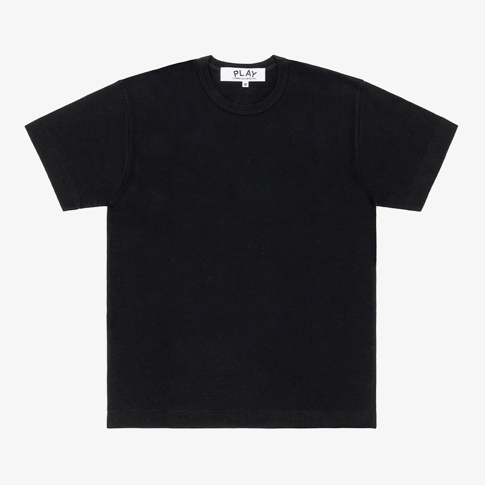 Black cdg play shirt online