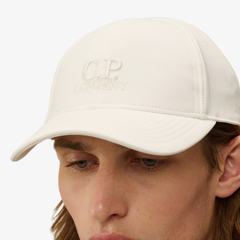 Gabardine Logo Cap 'White'