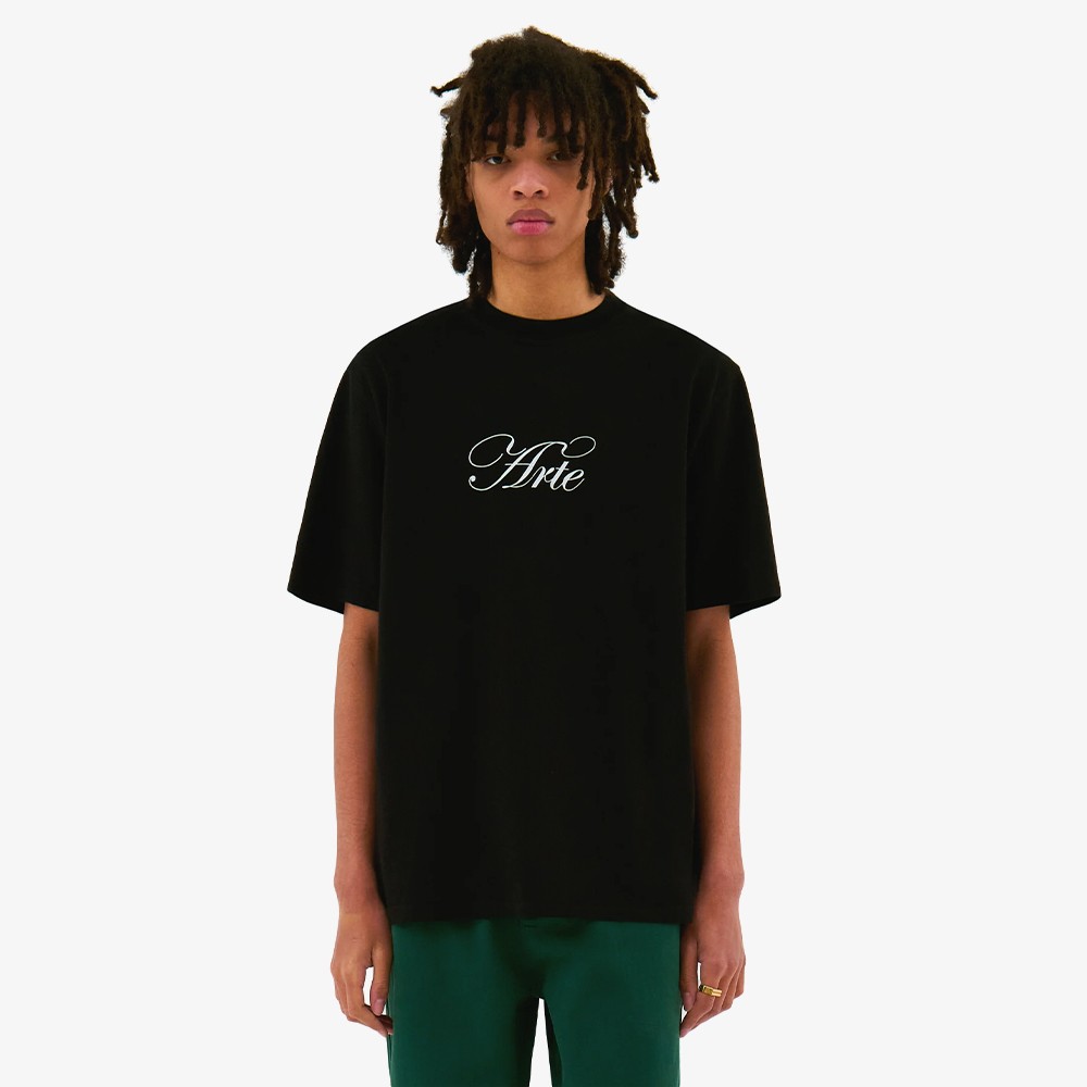 Script Logo T-shirt 'Black'