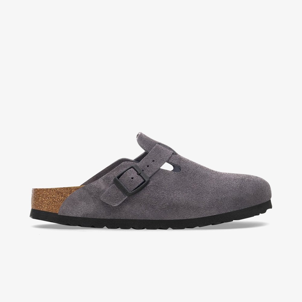 Boston Suede Leather Narrow Fit 'Velvet Grey'