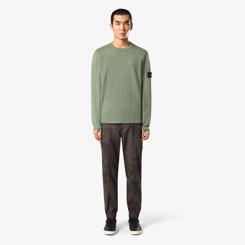 Organic Cotton Crewneck 'Sage Green'