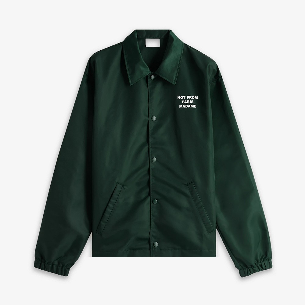 La Veste Slogan 'Dark Green'