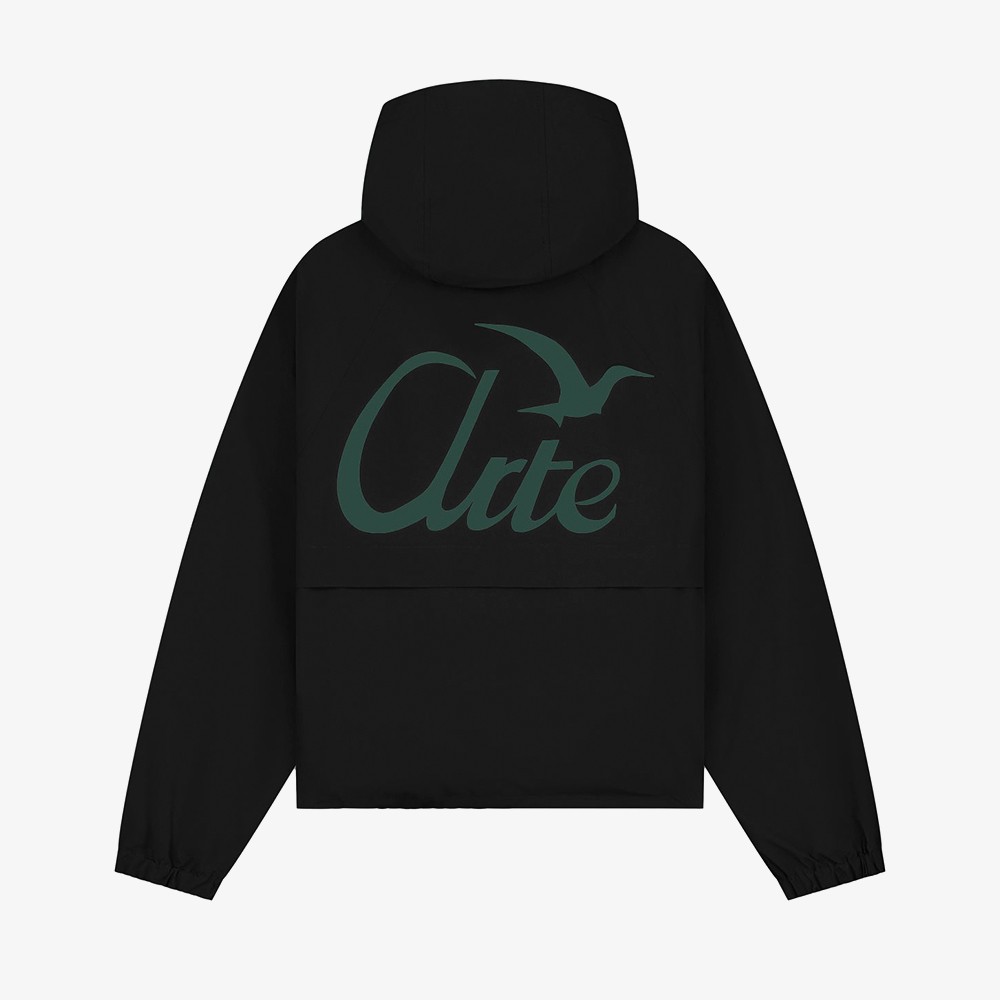 Bird Logo Anorak 'Black'
