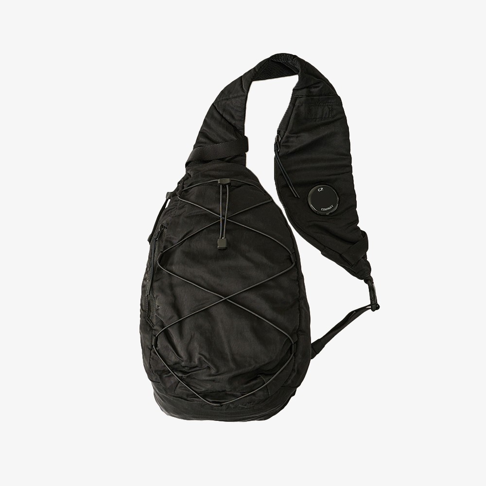 Nylon B Crossbody Rucksack 'Black'