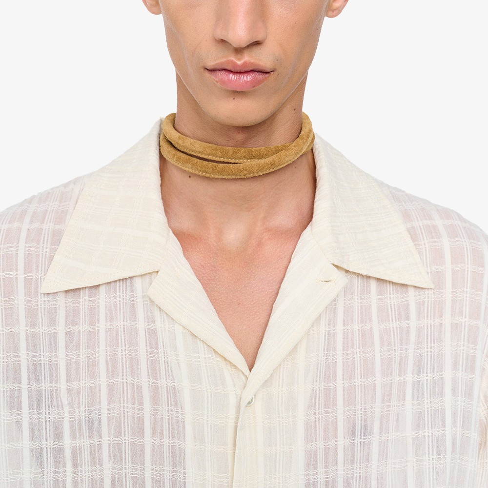 Ignacio Shirt 'Cloud White Check'