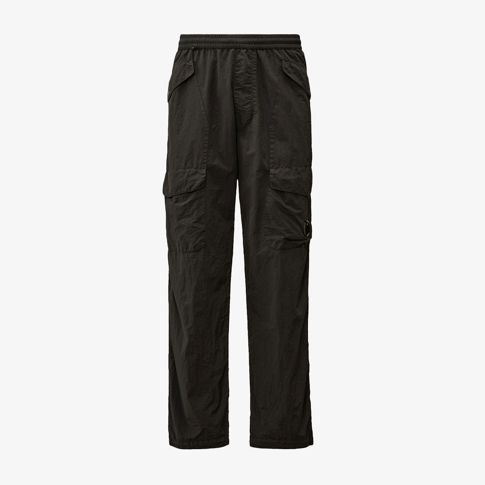 Flatt Nylon Loose Utility Pants 'Black'