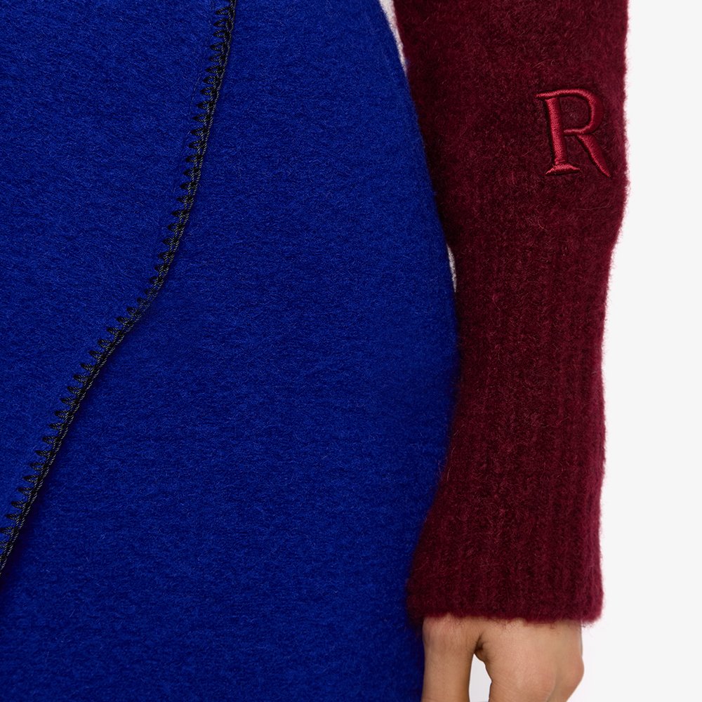 Maille Pull Knit 'Bordeaux'