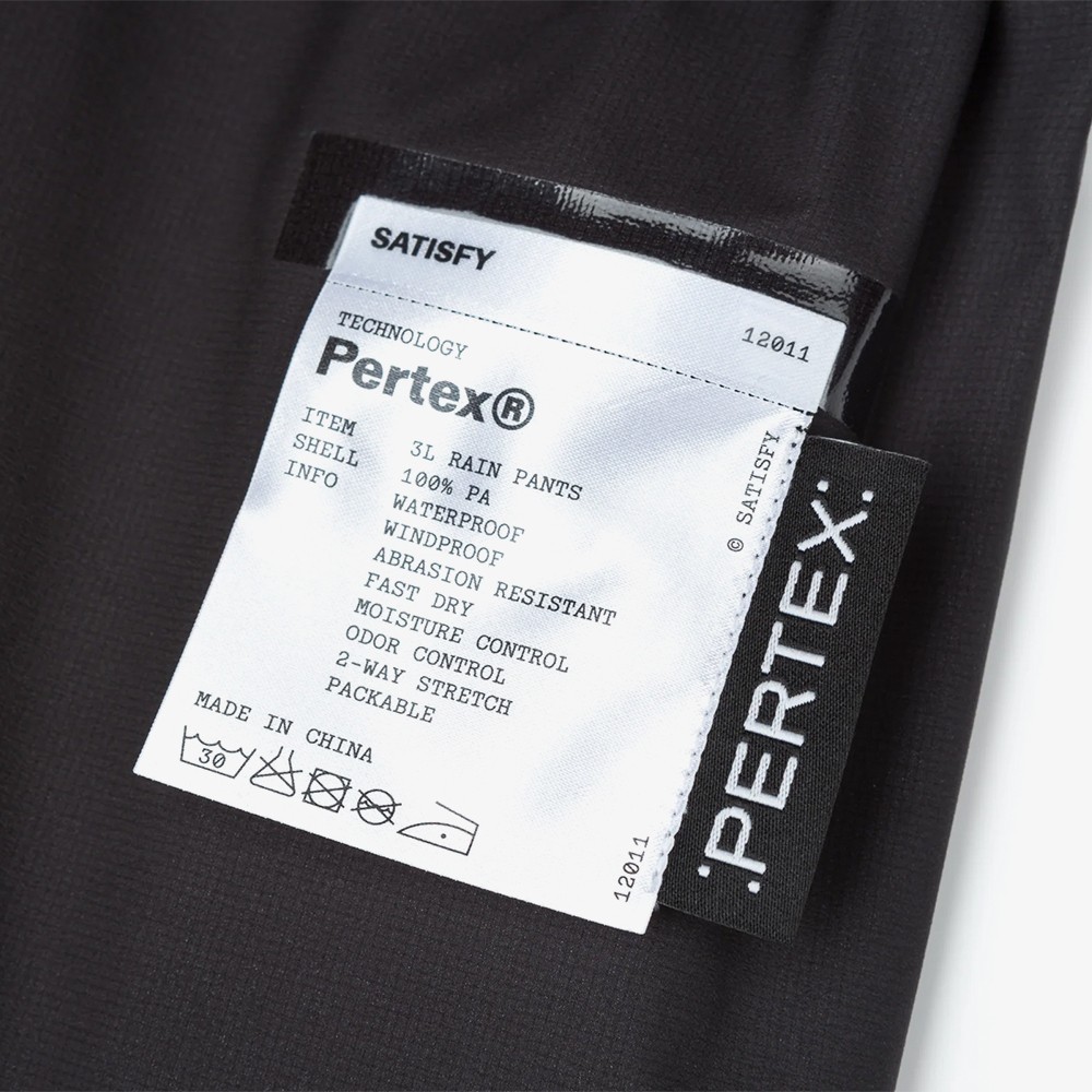 Pertex 3L Rain Pants 'Black'