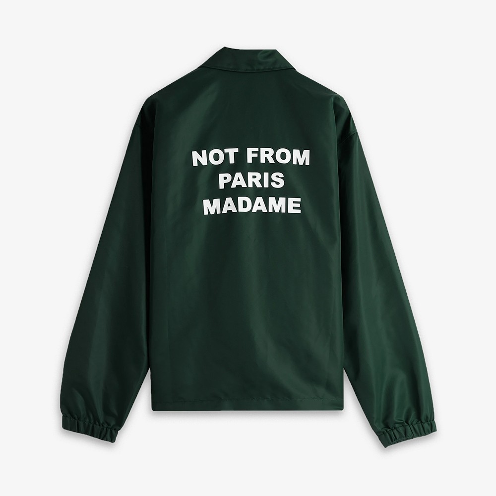 La Veste Slogan 'Dark Green'