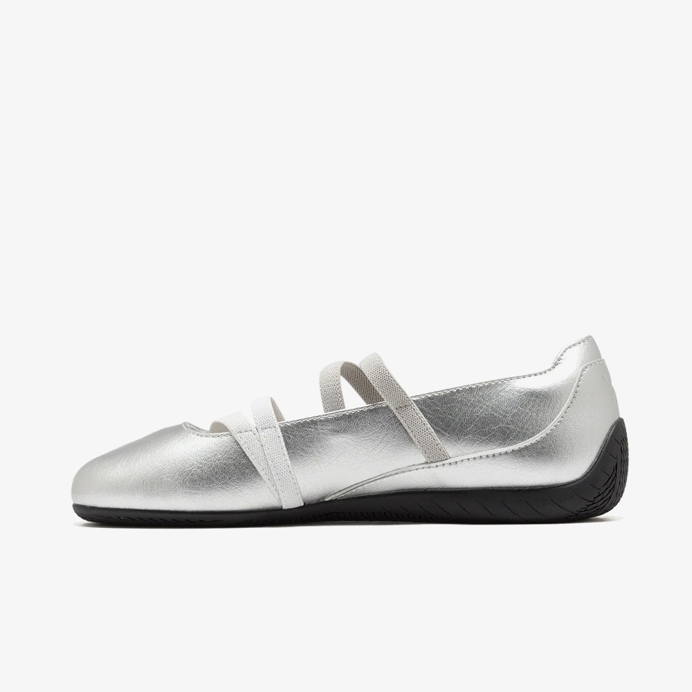 Speedcat Ballet 'Metallic Silver'