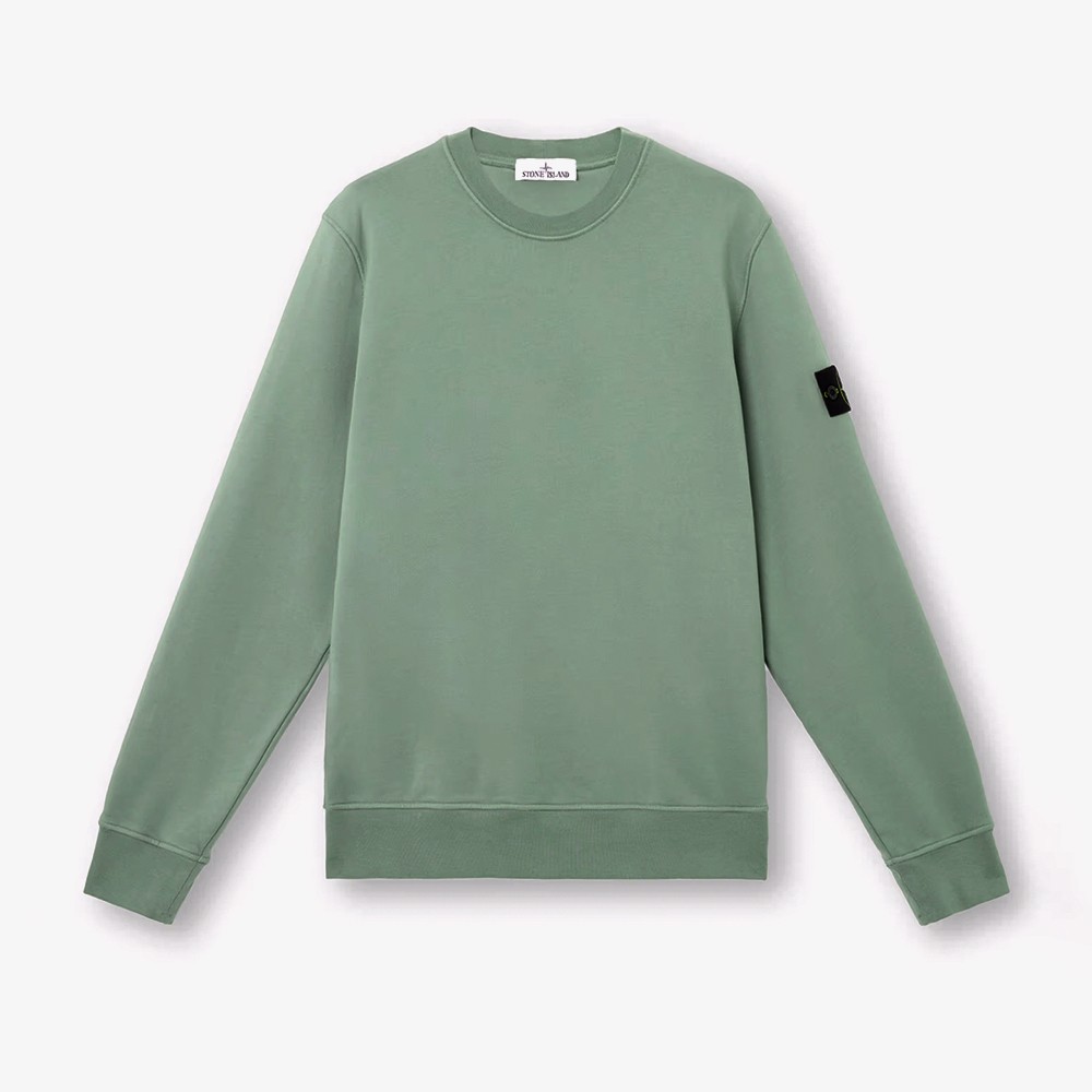 Organic Cotton Sweatshirt 'Sage Green'