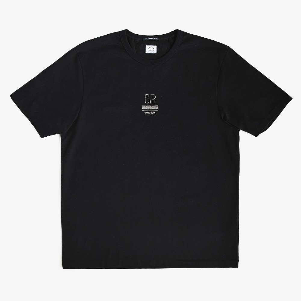 Jersey Twisted Small Logo T-Shirt 'Black'