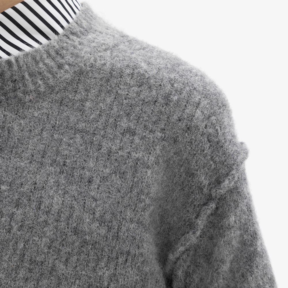 Brushed Alpaca Knit 'Grey'