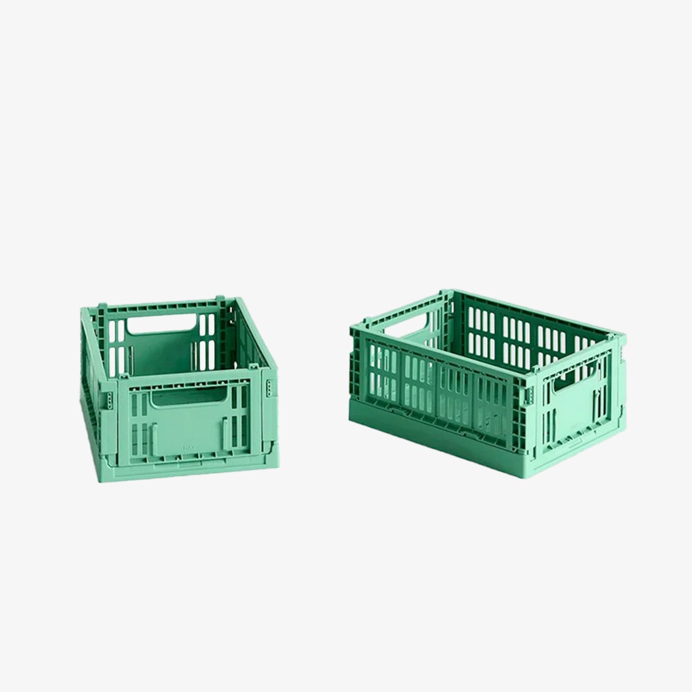 Colour Crate Mini-Set of 2 'Dark Mint'