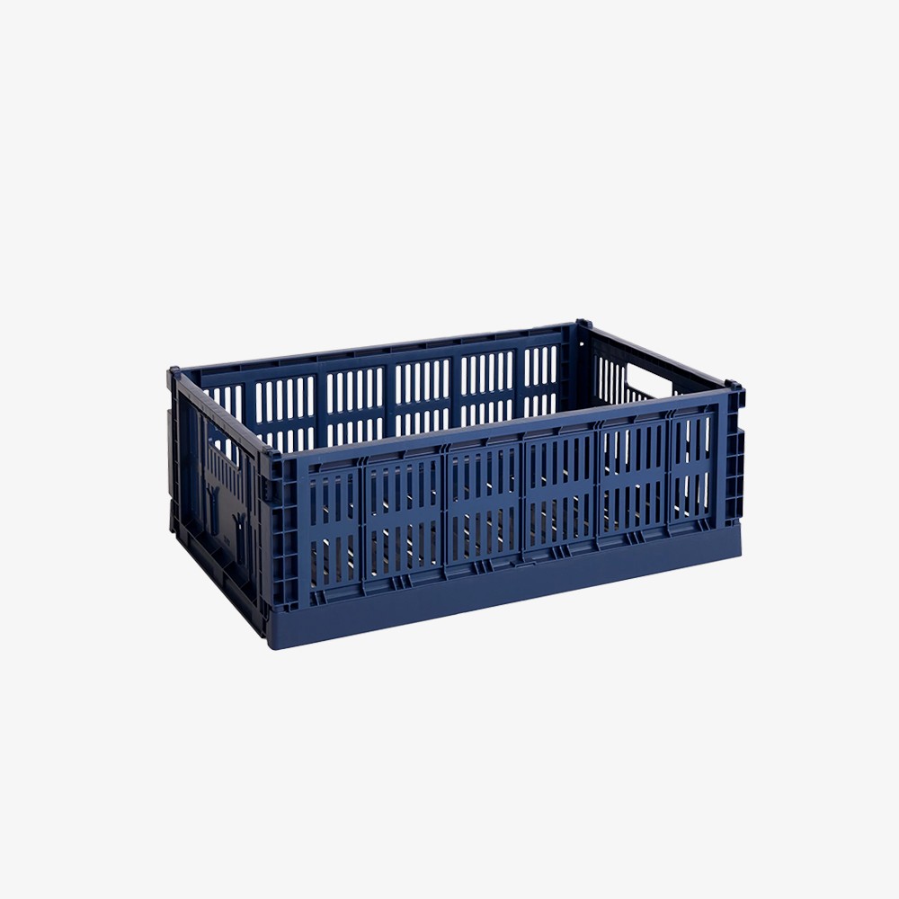 Colour Crate-Large 'Dark Blue'