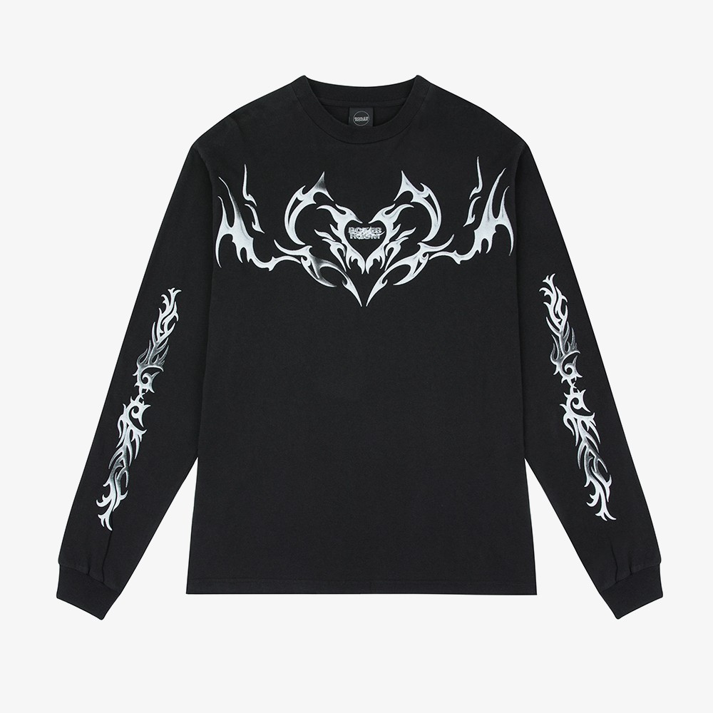 Tribal LS T-shirt 'Black'