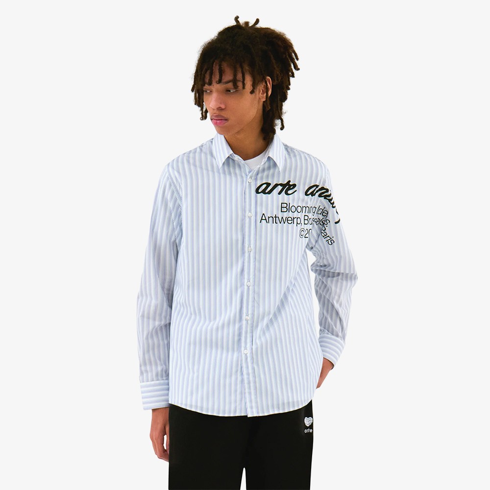 Blooming Ideas Shirt 'Blue Striped'