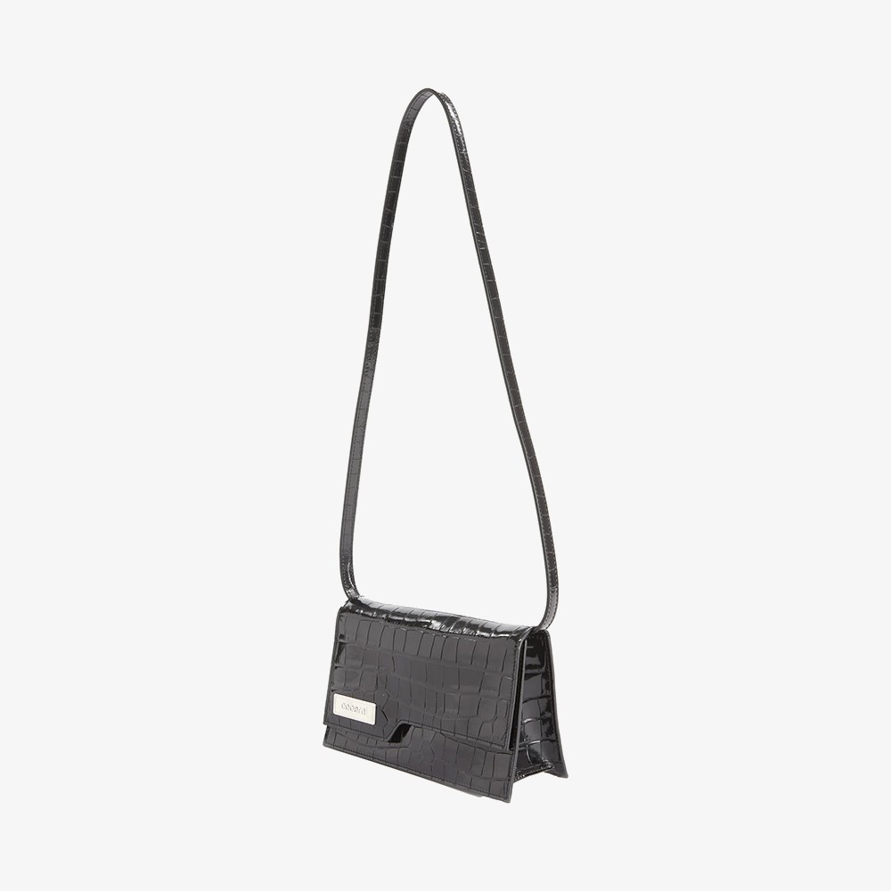 Croco Mini Folder Bag