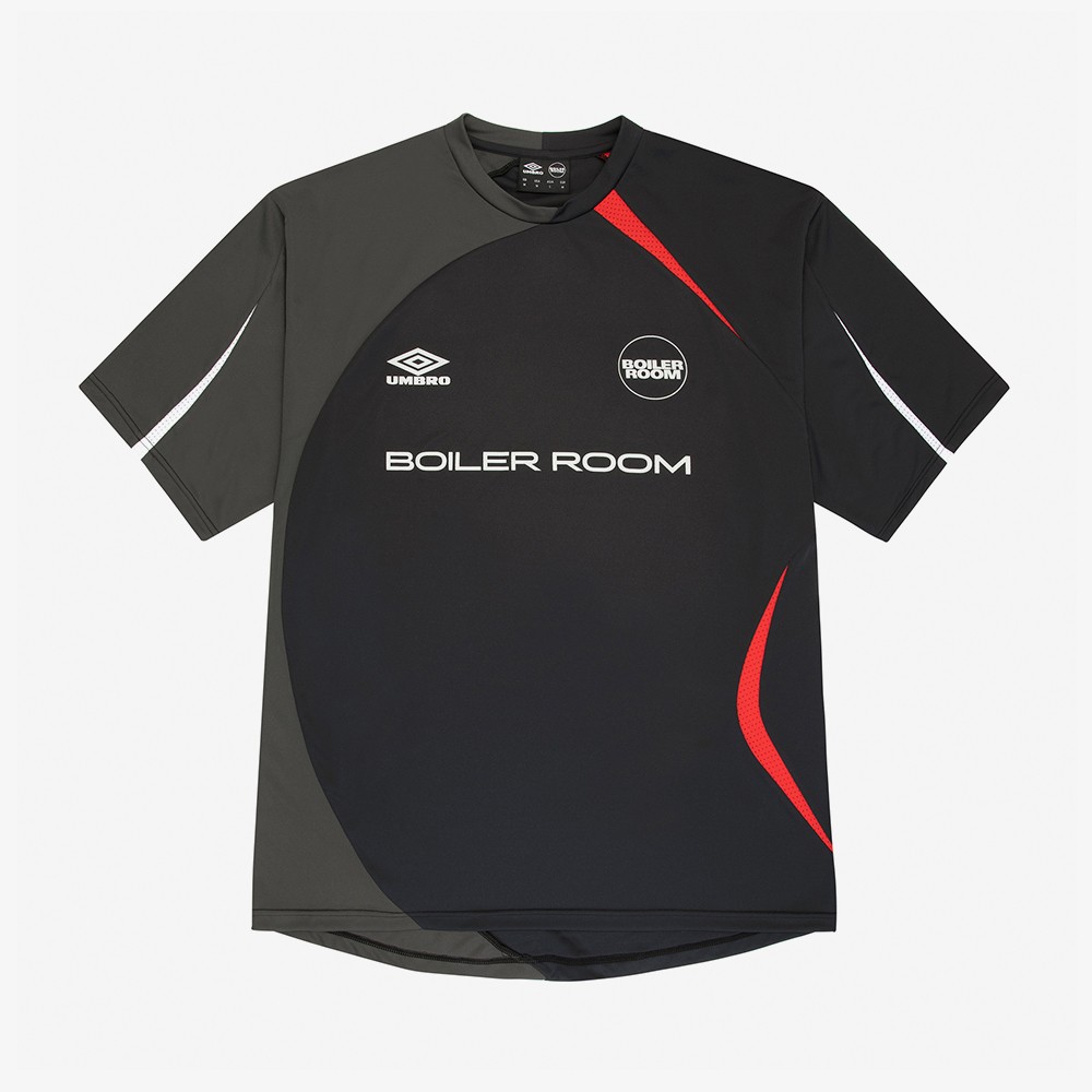 Boiler Room x Umbro Football Top 'Black'