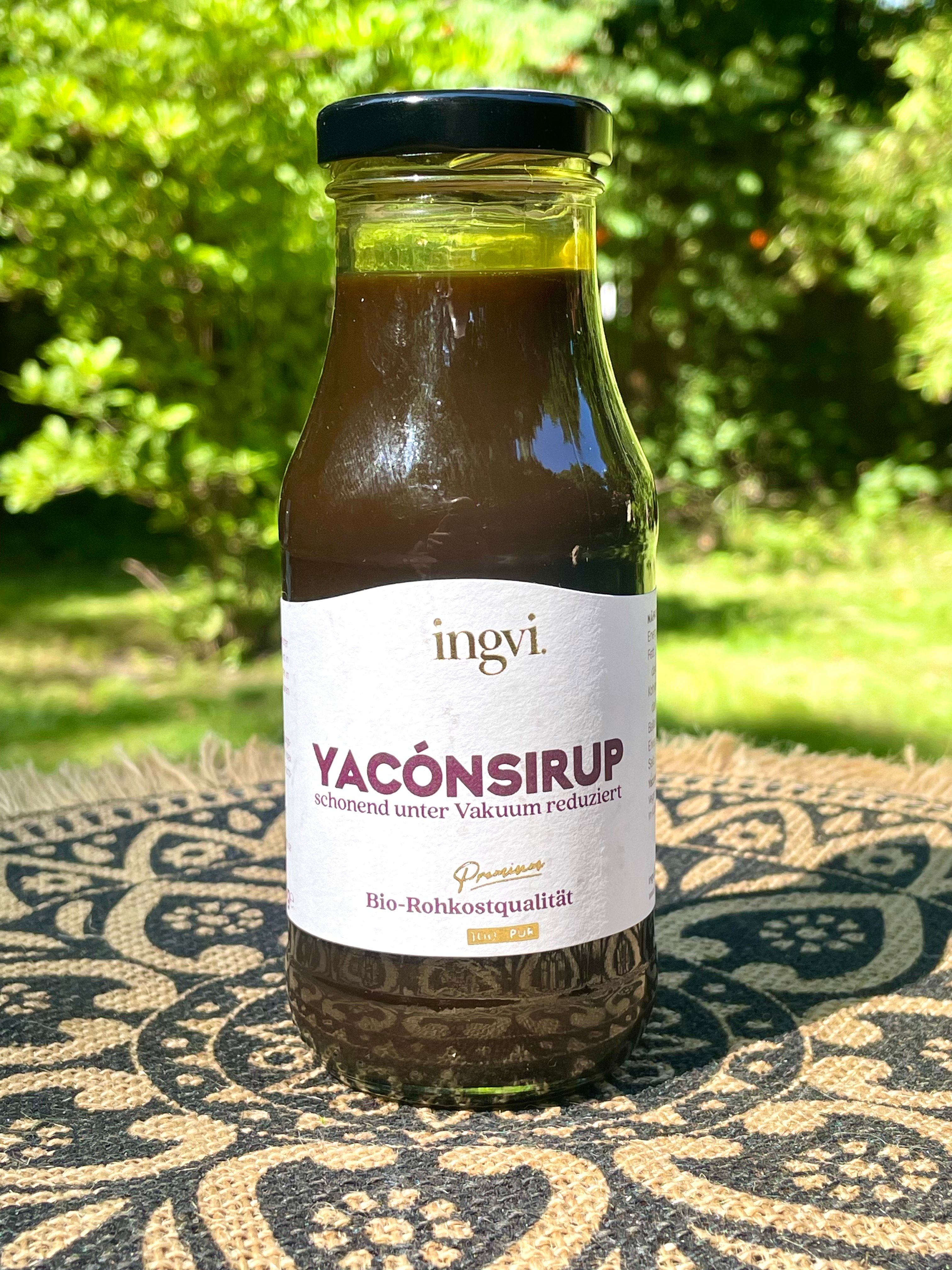 Yacónsirup, Rohkost, Bio 330g