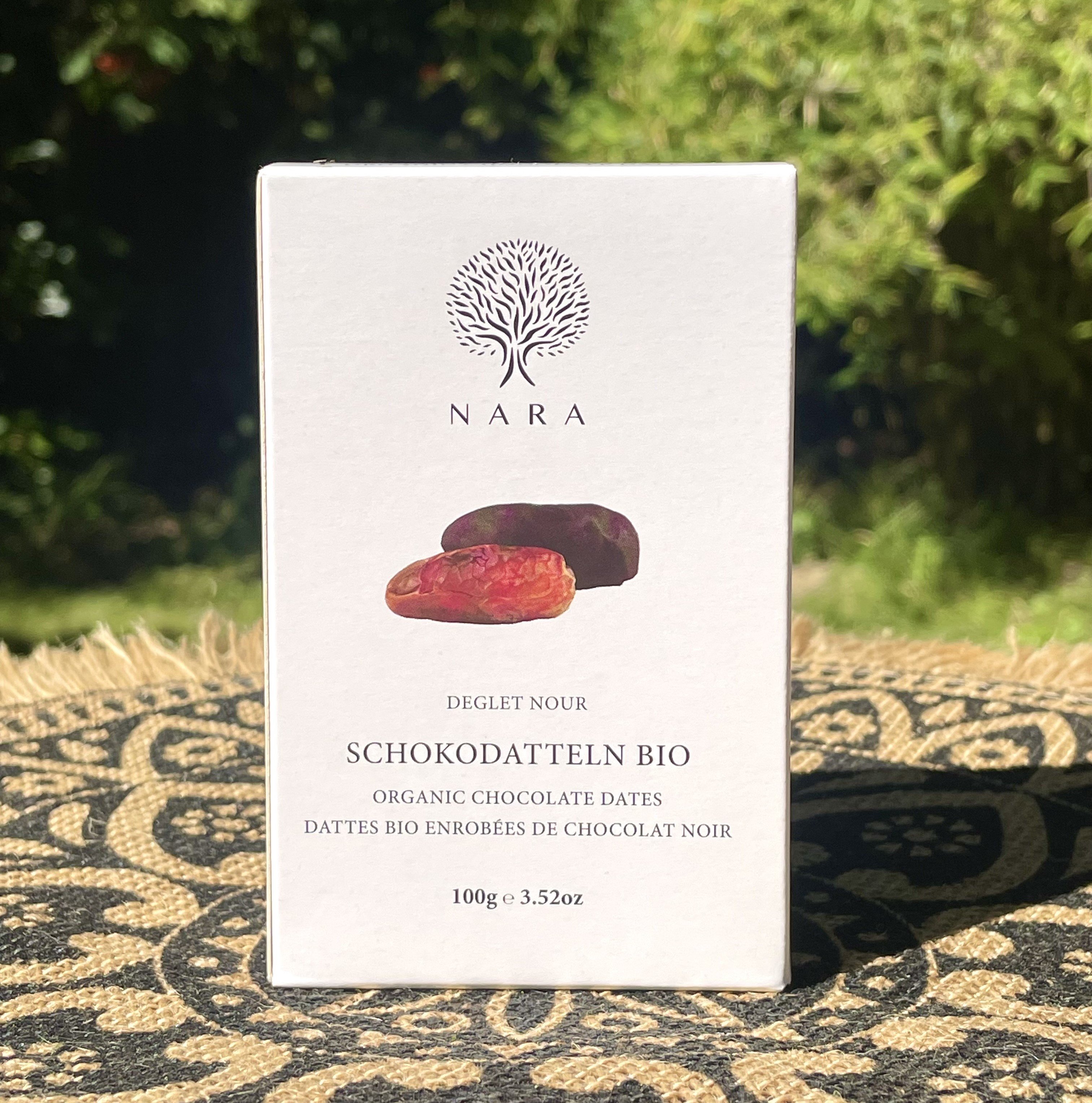 Schokodatteln Deglet Nour, Bio 100g