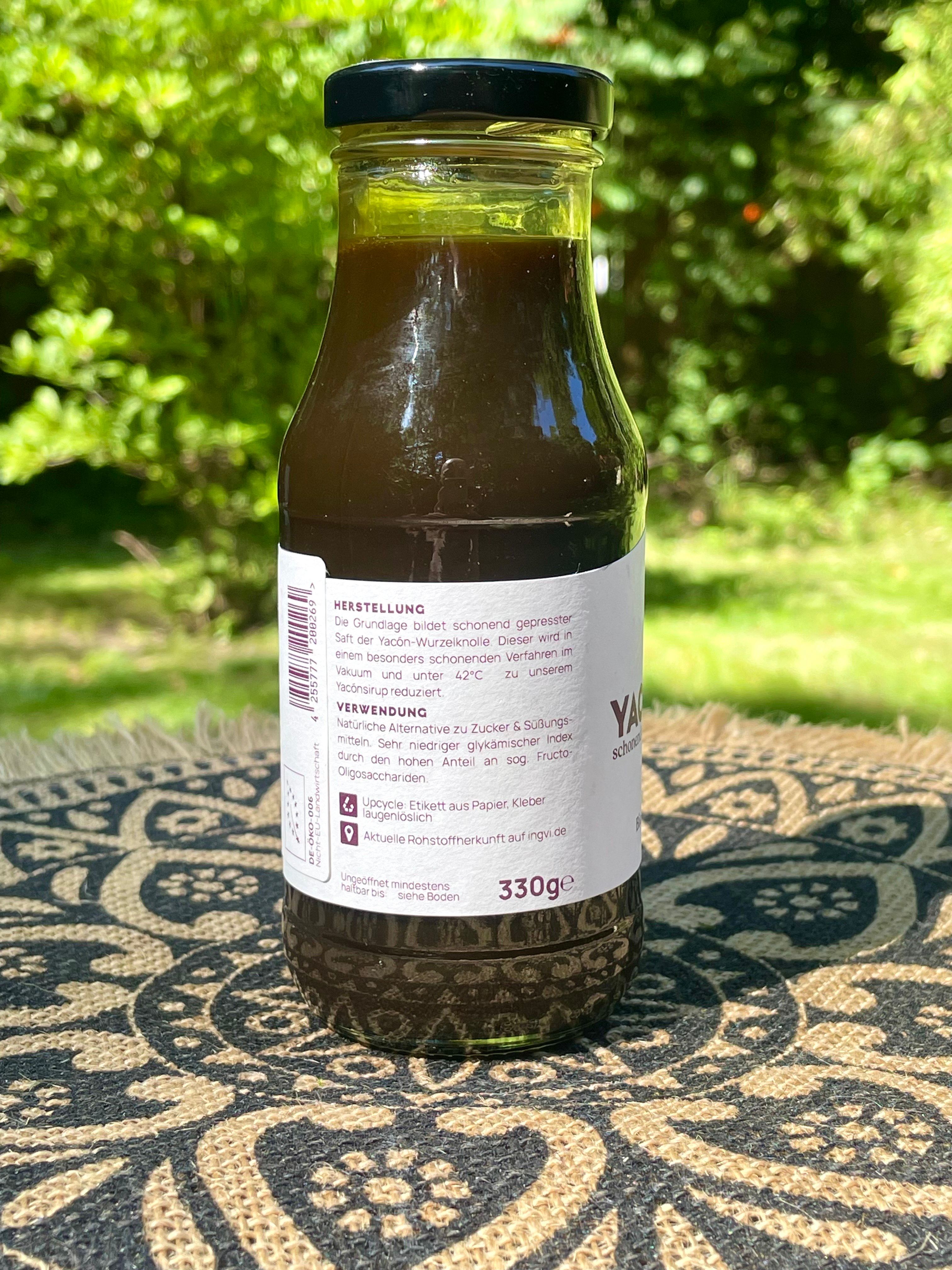Yacónsirup, Rohkost, Bio 330g