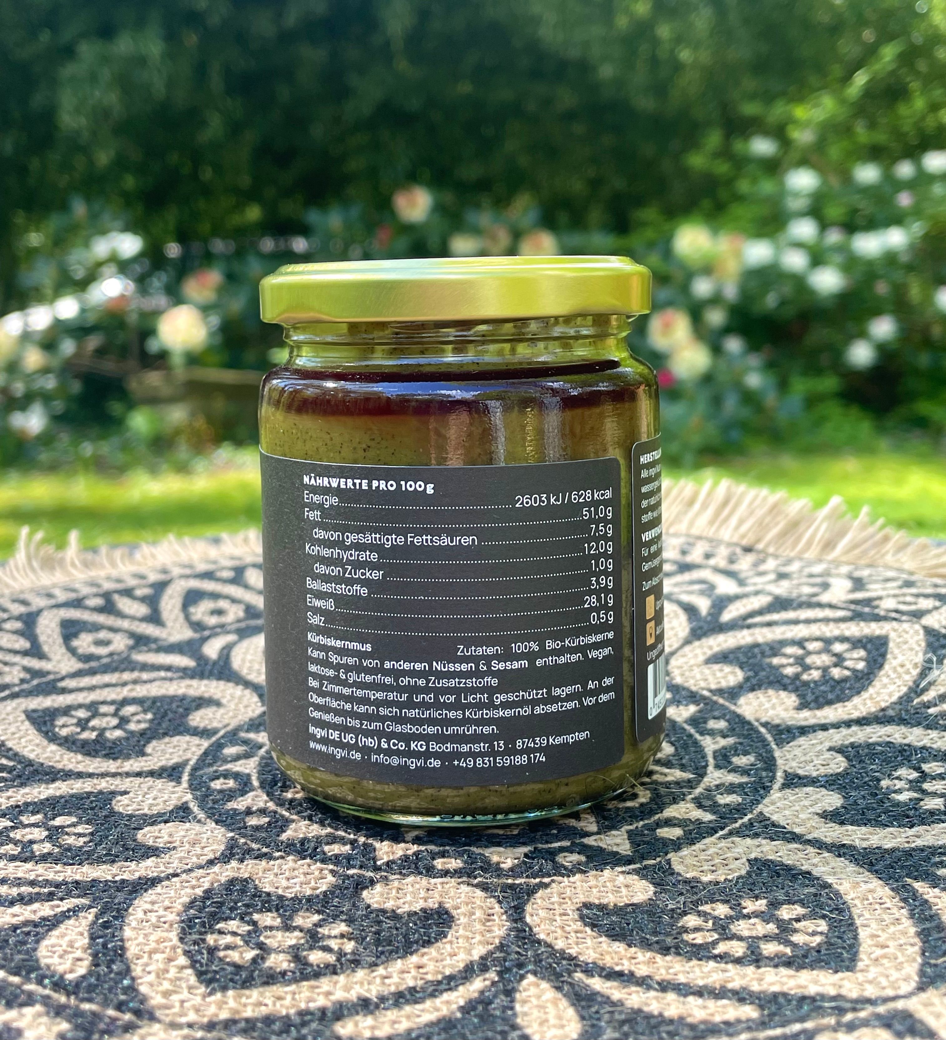 Kürbiskernmus, Rohkost, Bio 