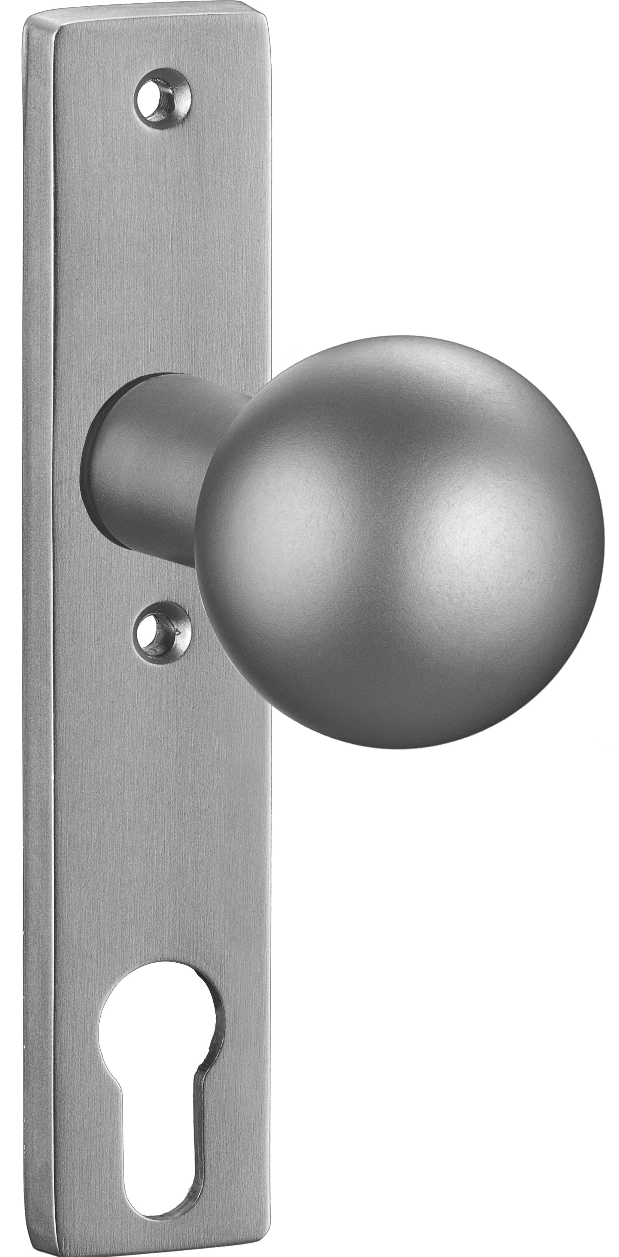 Aluminium-Beschlag, fest, 92 mm Entfernung