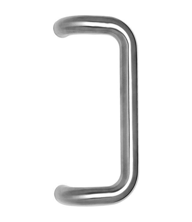 Edelstahl-Stoßgriff 325x70 mm