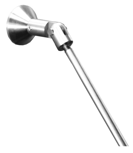 Wandhalter für Vordachelemente aus V2A