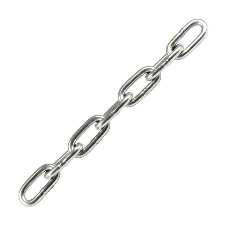 Kette in Stahl verzinkt, 3 mm