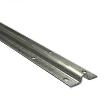 U-Form / Bodenlaufschiene  zum Aufschrauben, verzinkt 3 m