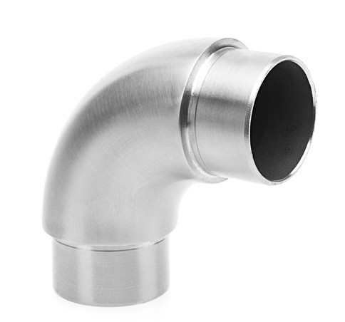 90° Steckfitting in V2A