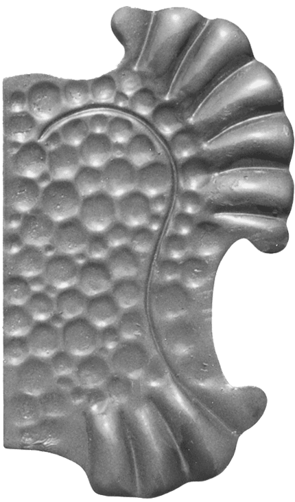 Schlossblende ohne Lochung für 60 mm Dornmaß