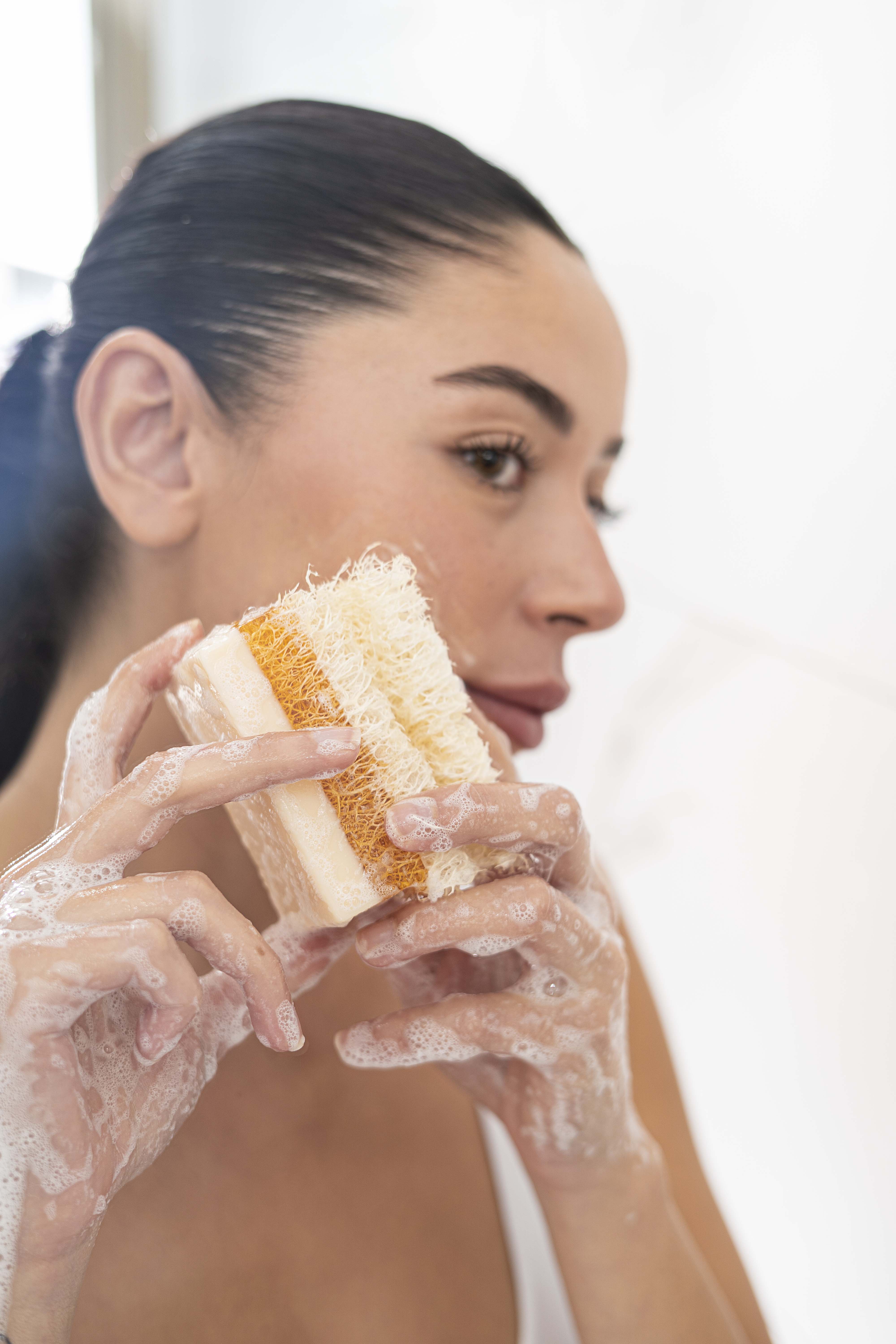 Fiber Honey Donkey Milk Soap