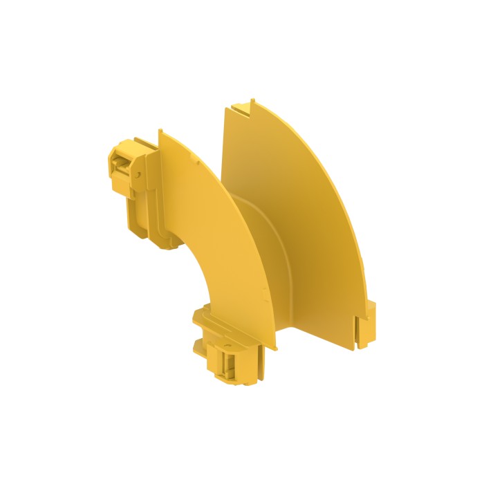 FDS_100mm 90˚ Vertical Outside Elbow Body