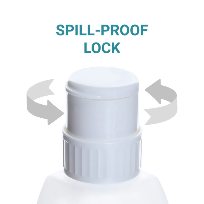 ADB-250 Twist-Lock Alcohol Dispensing Bottle | 250ml
