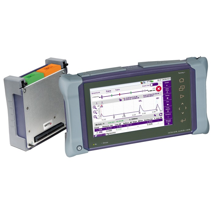 MTS-4000 OTDR + 4146 Quad Modül (Single Mode + Multi Mode)