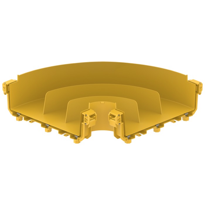 FDS_300mm 90˚ Horizontal Elbow Connection Body
