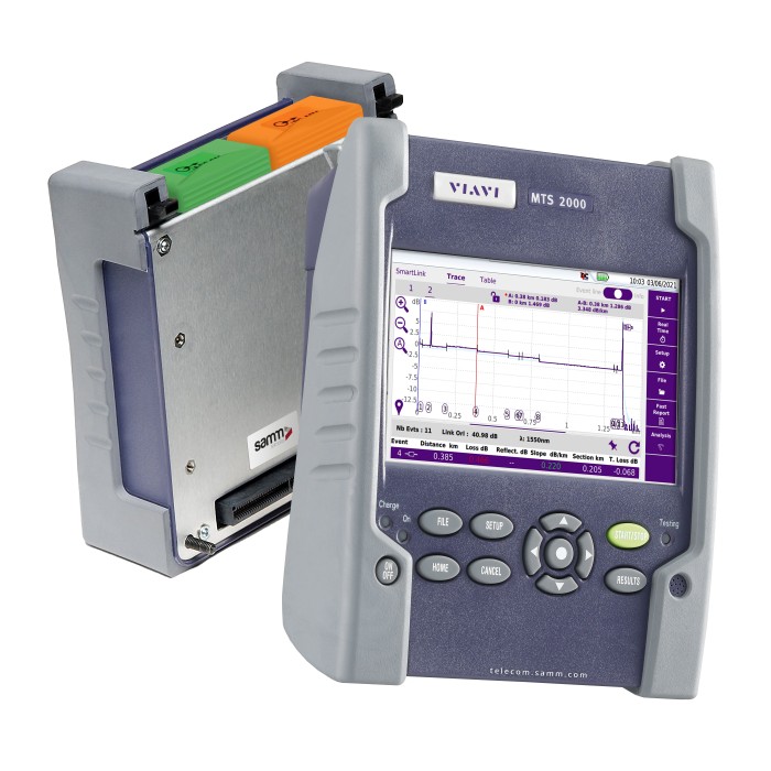 MTS-2000 + Quad Module Sinlge Mode + Multi Mode OTDR