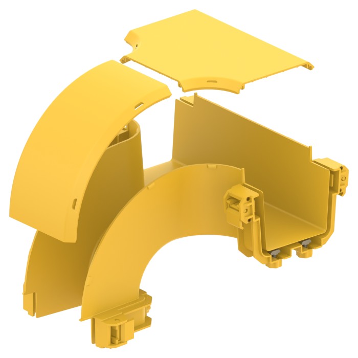 FDS_100mm Vertical Offset Drop (Body + Cover)