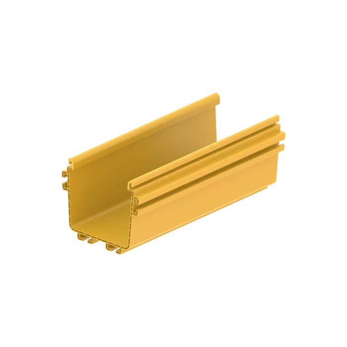 FDS_100mm Straight Solid Channel Body_1.8m