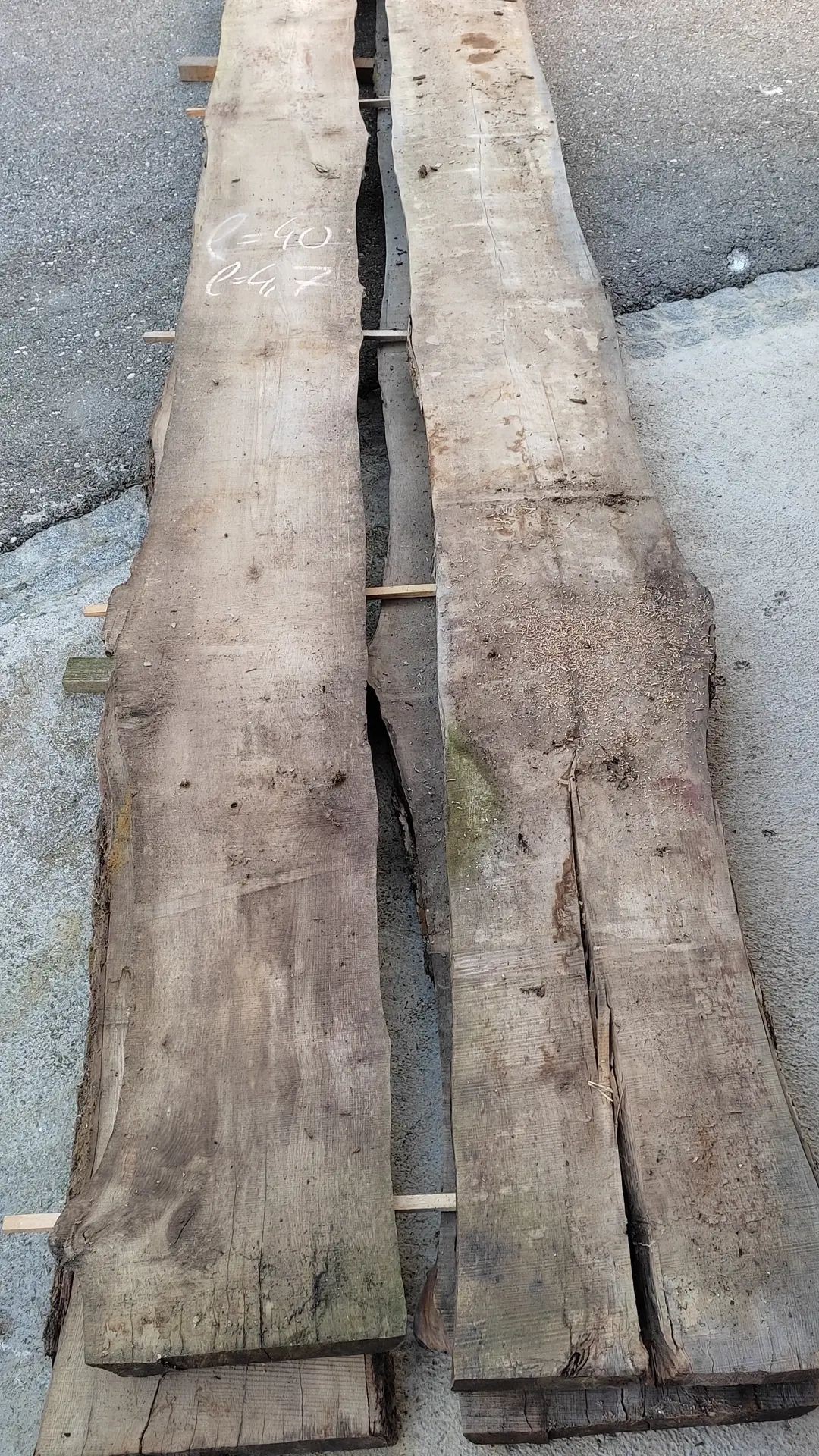 Tischplattenrohling Couchtisch Eschenholz aus Meggenhofen