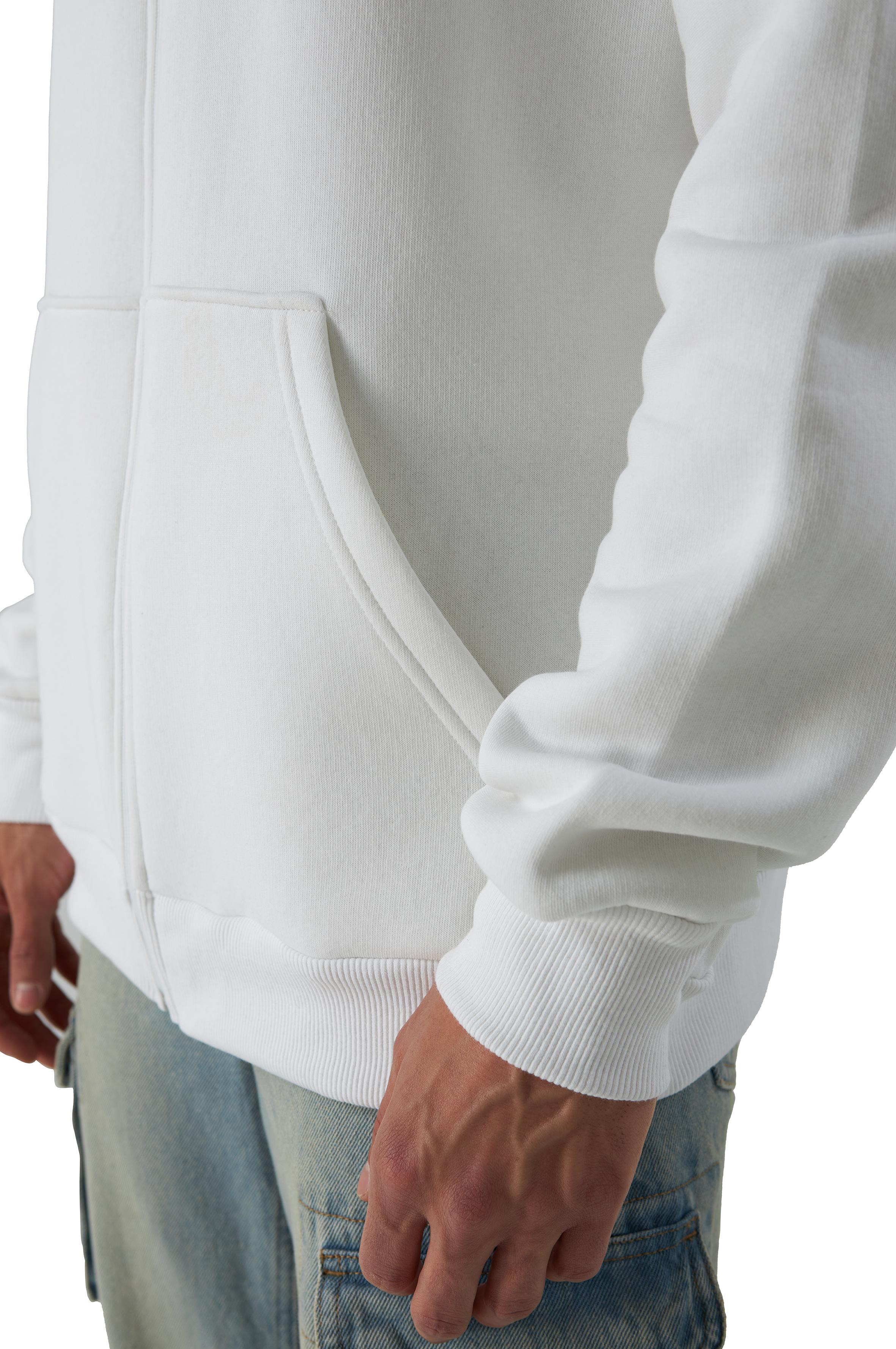 Zip Hoodie Herren - Kapuzensweatjacke mit Reißverschluss