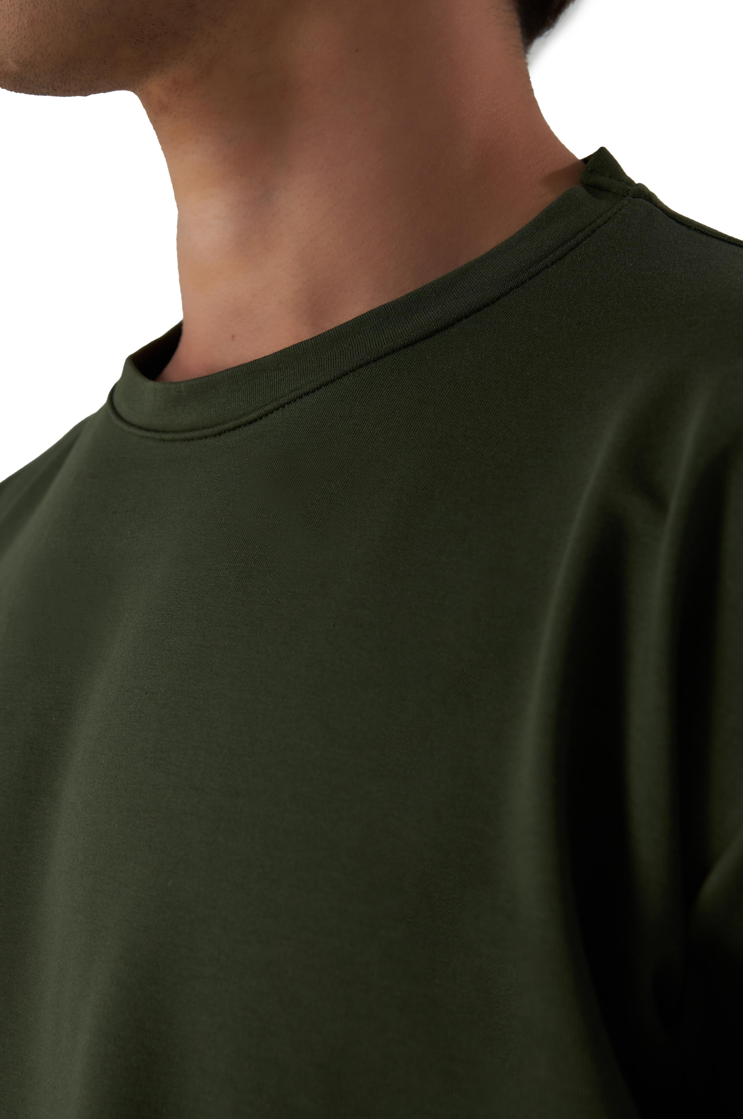 Basic T-Shirt Baumwolle - Herren 