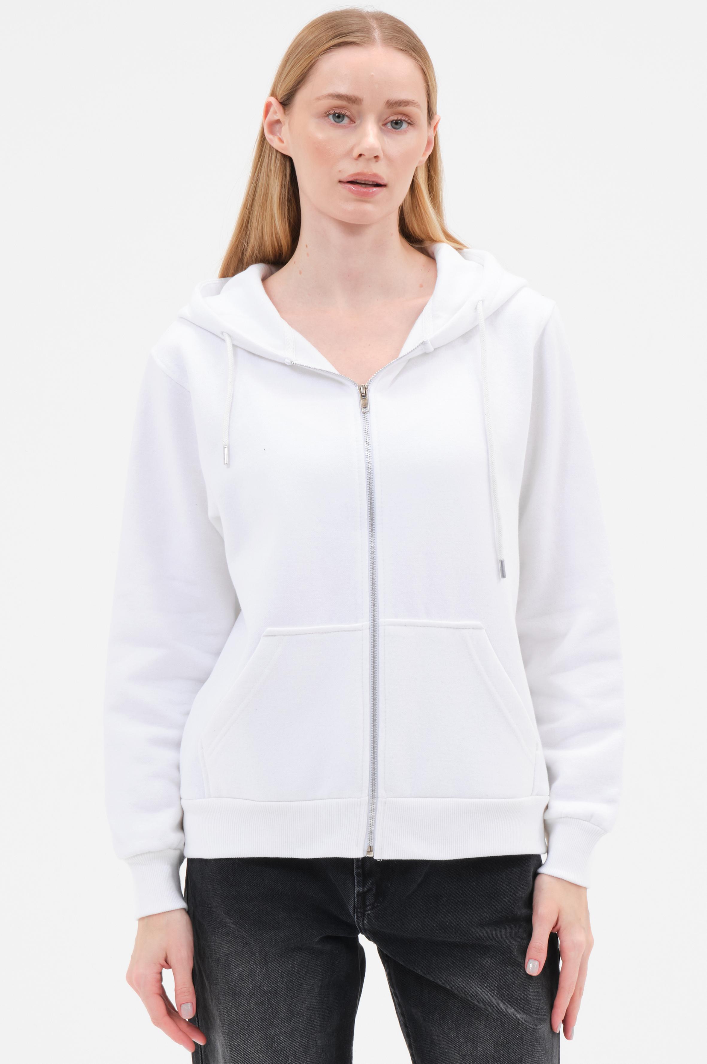 Zip Hoodie Damen - Kapuzensweatjacke mit Reißverschluss