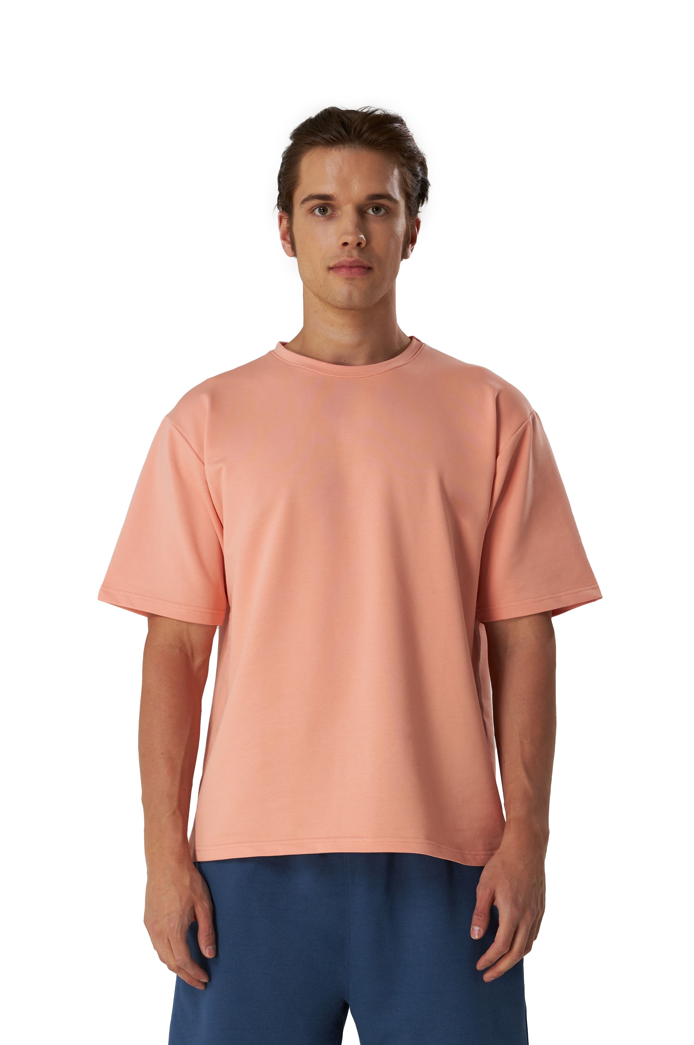Basic T-Shirt Baumwolle - Herren 