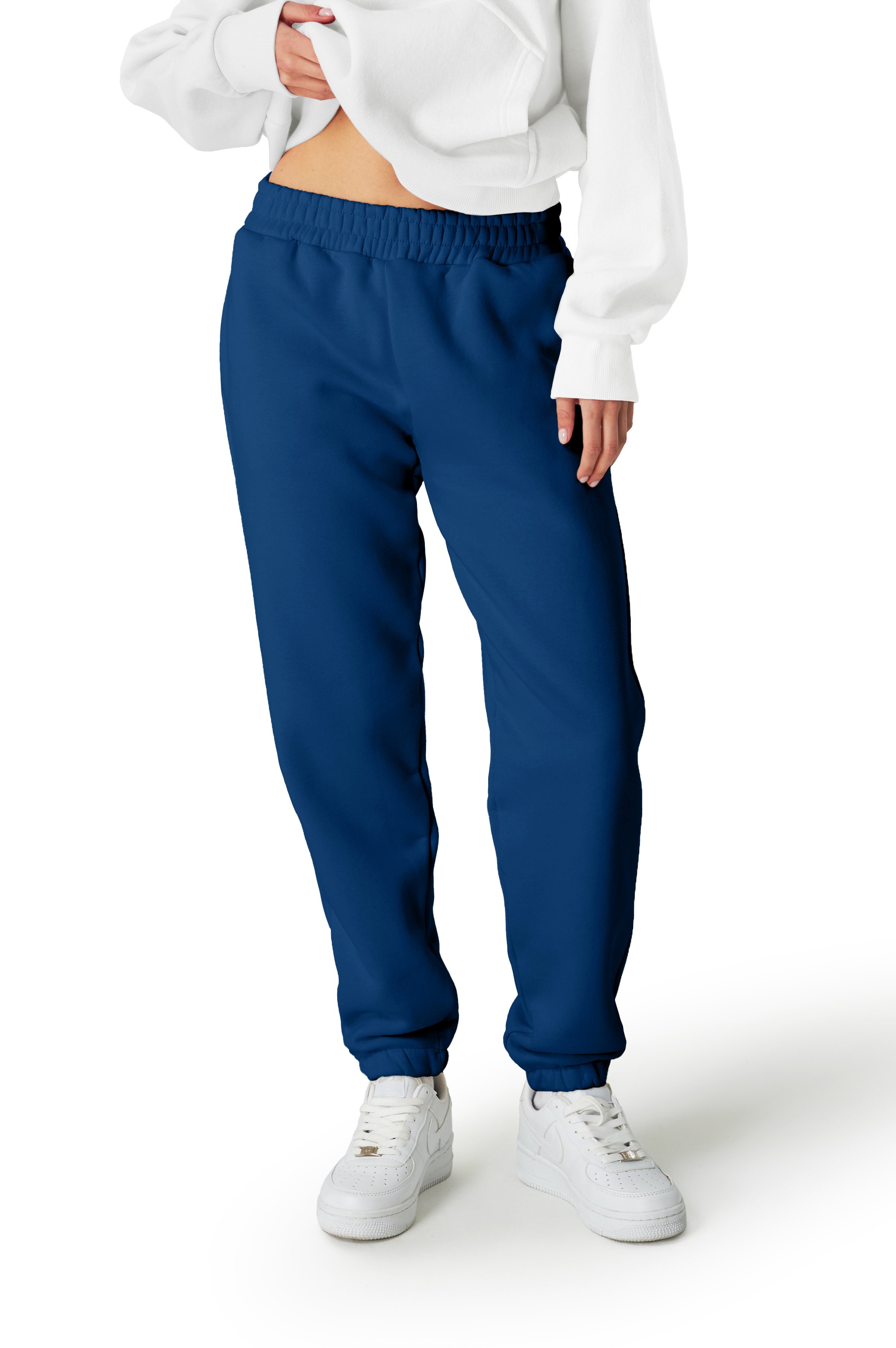 Jogginghose Damen - Fleece - Navy