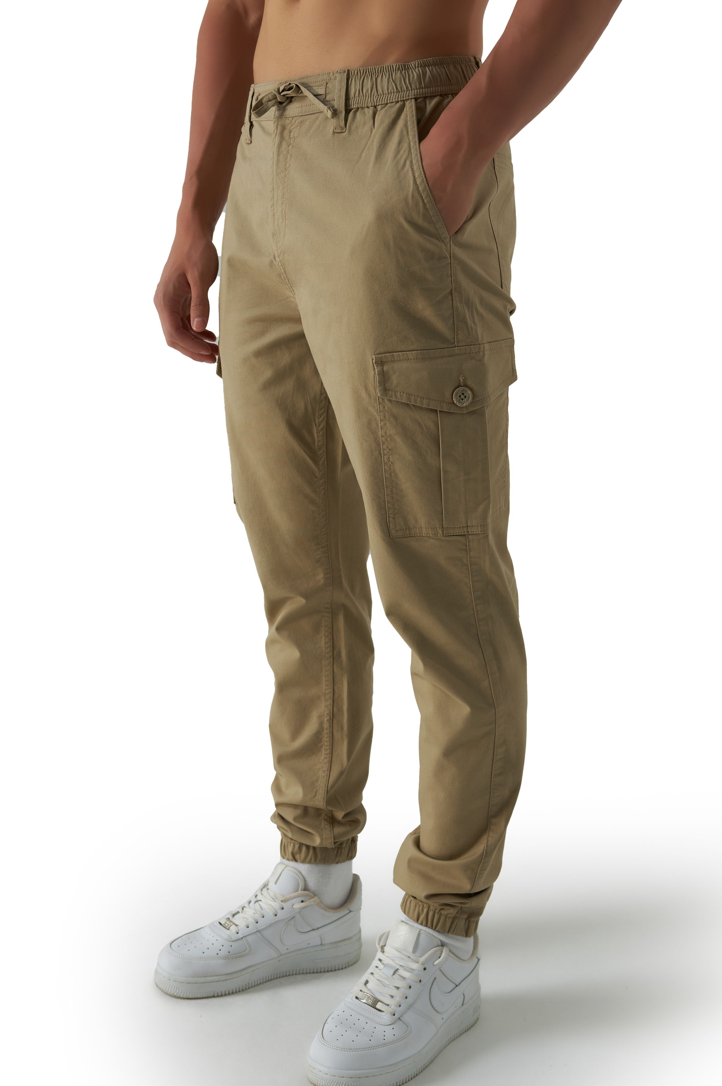 Smith Solo Cargo Hose Herren aus Twill  - Camel