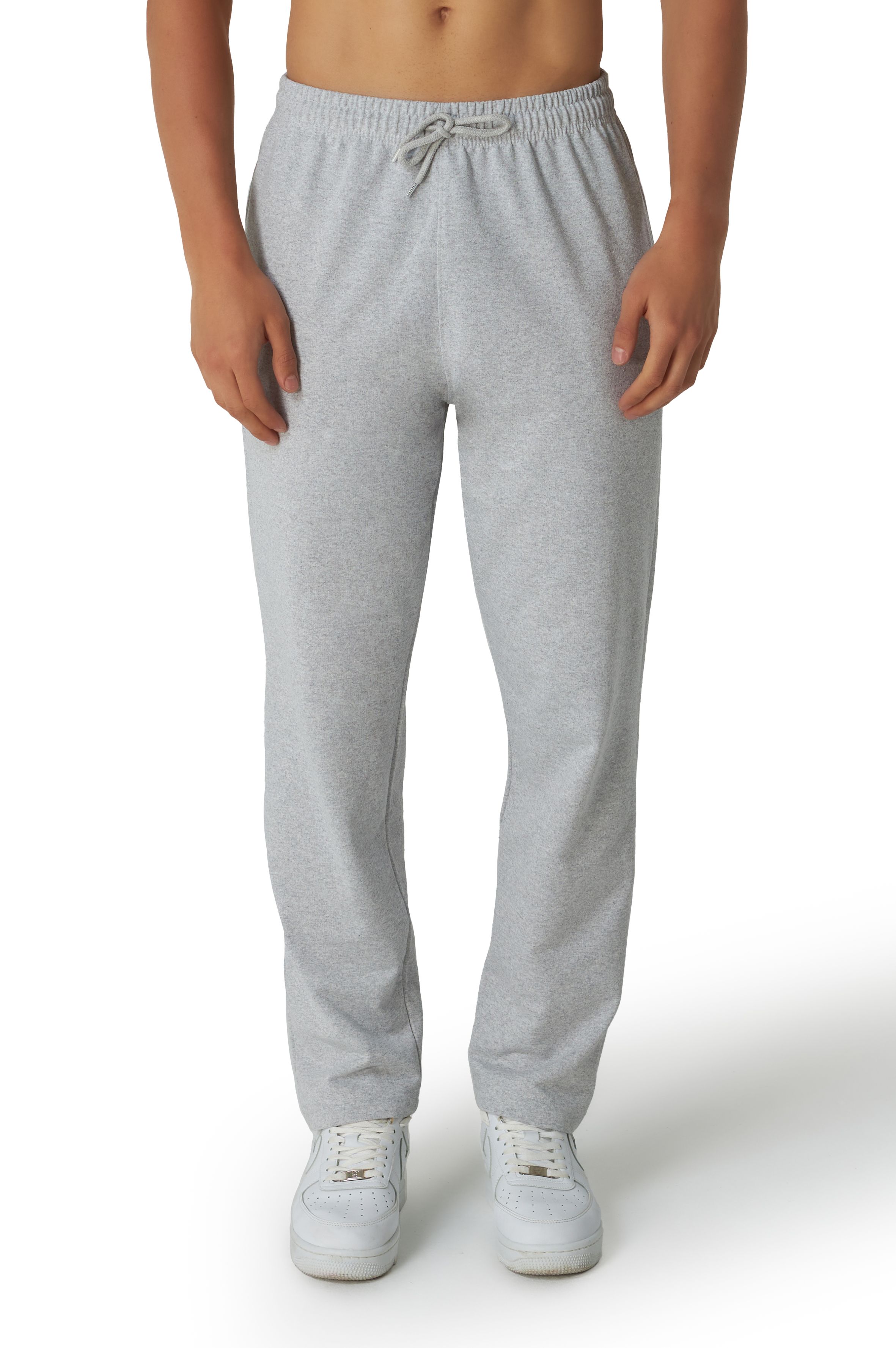 Jogginghose Herren - Gerade Pocket - Grau